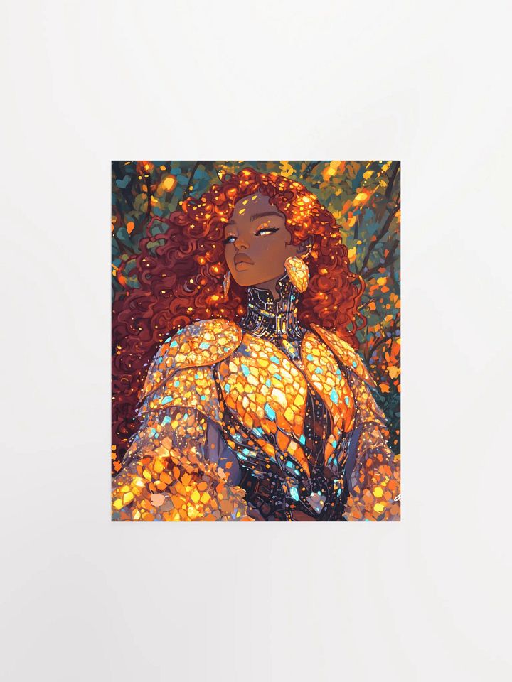 Crimson Beauty On Matte Poster Paper product image (2)