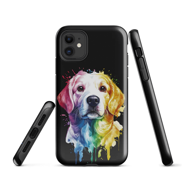 Vibrant Labrador Splash iPhone® Tough Case product image (1)
