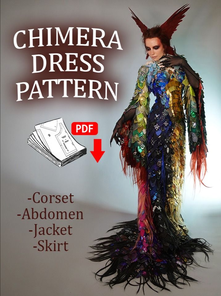 The Chimera Sewing pattern product image (1)