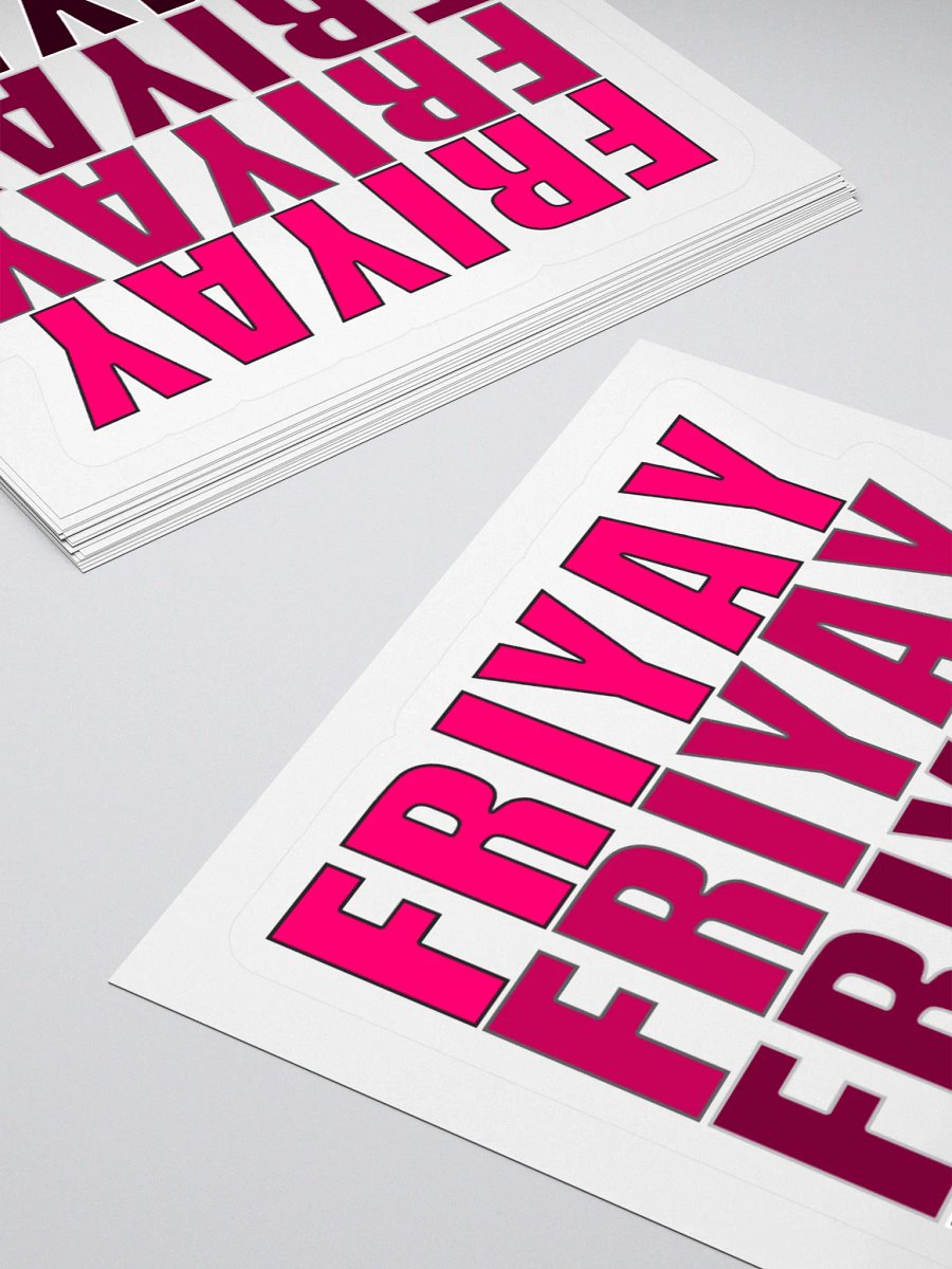 Friyay sticker product image (7)