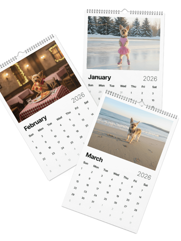 Marley's AI Adventures Wall Calendar (2026) product image (1)