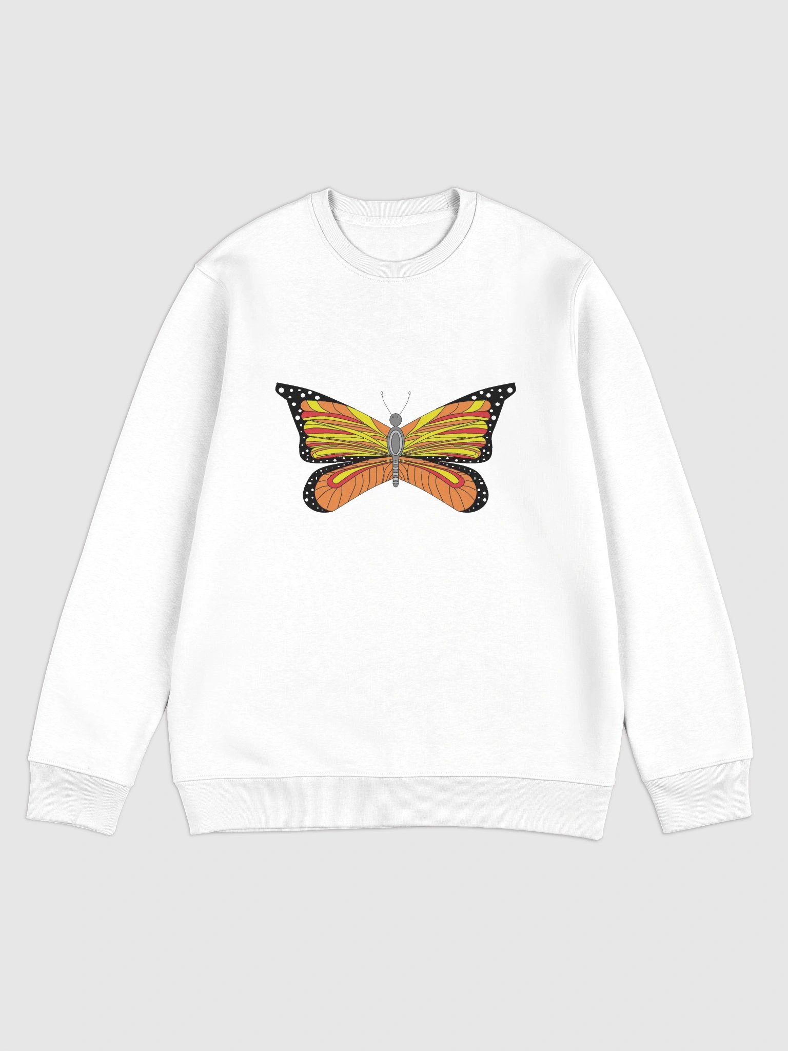 Flame Wings Butterfly Eco Sweatshirt product image (1)