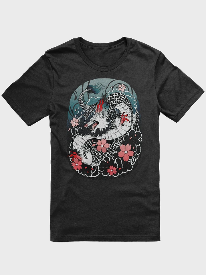 Irezumi Print Shirt [Teal] product image (1)