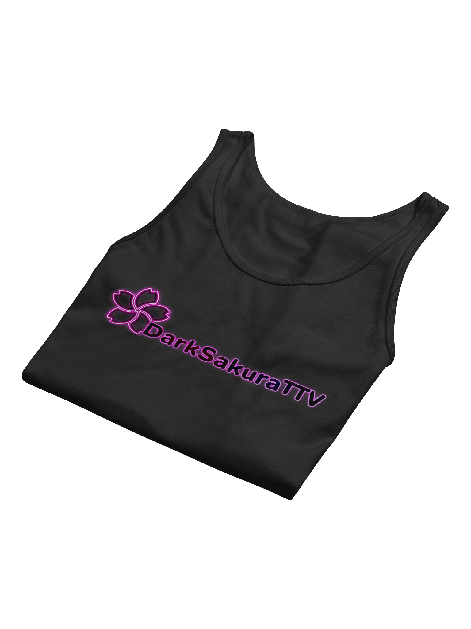 DarkSakuraTTV Neon Logo Jersey Tank product image (8)