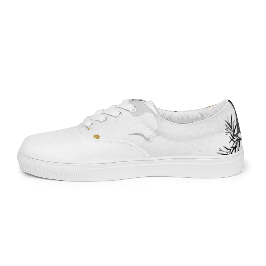 Sunrise Crane Women's Canvas Shoes product image (8)