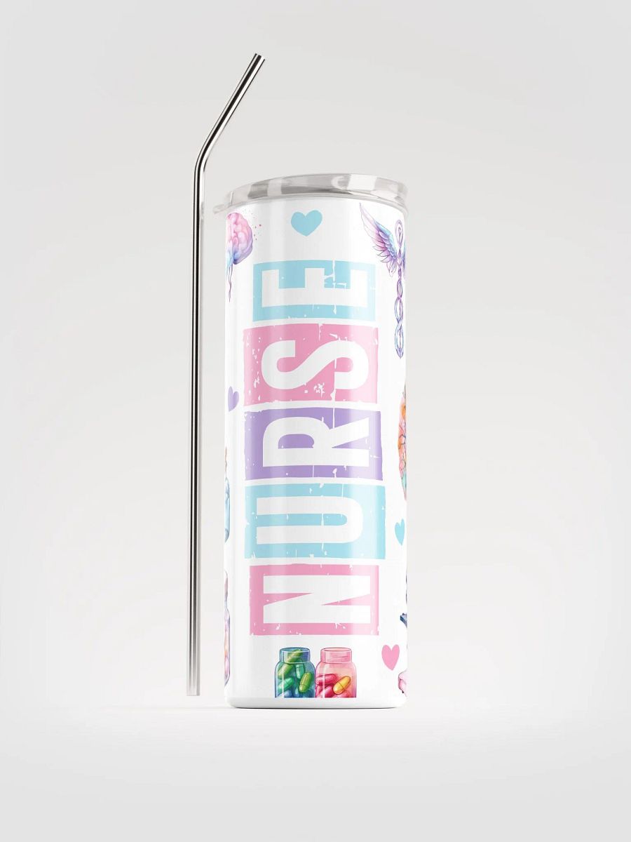 Pastel Colorful NURSE Tumbler product image (1)