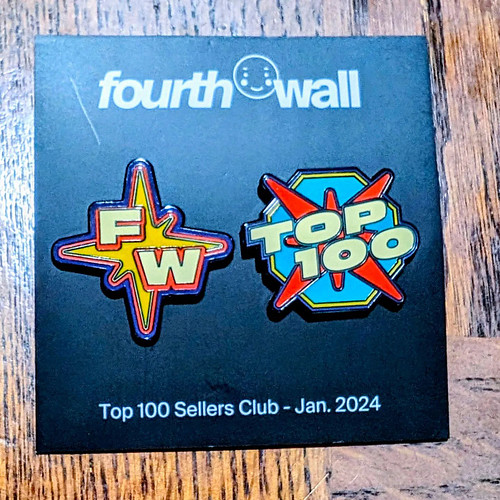 Absolutely stoked with how well the launch of my @fourthwallhq shop went! Not only was it a success, but I was a top 100 sell...
