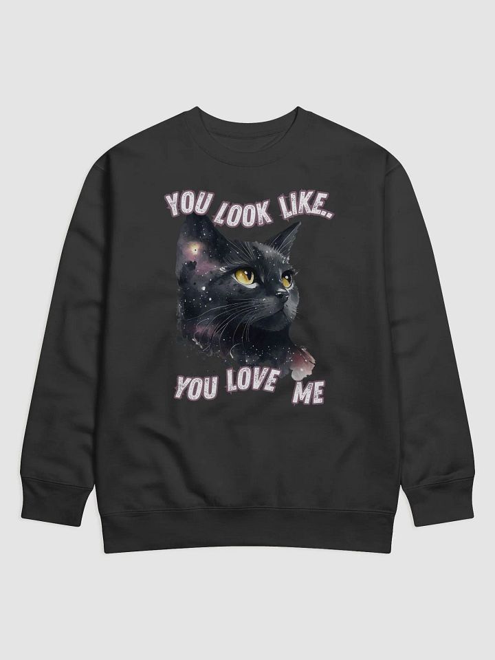 Starry Cat Love Sweatshirt product image (1)