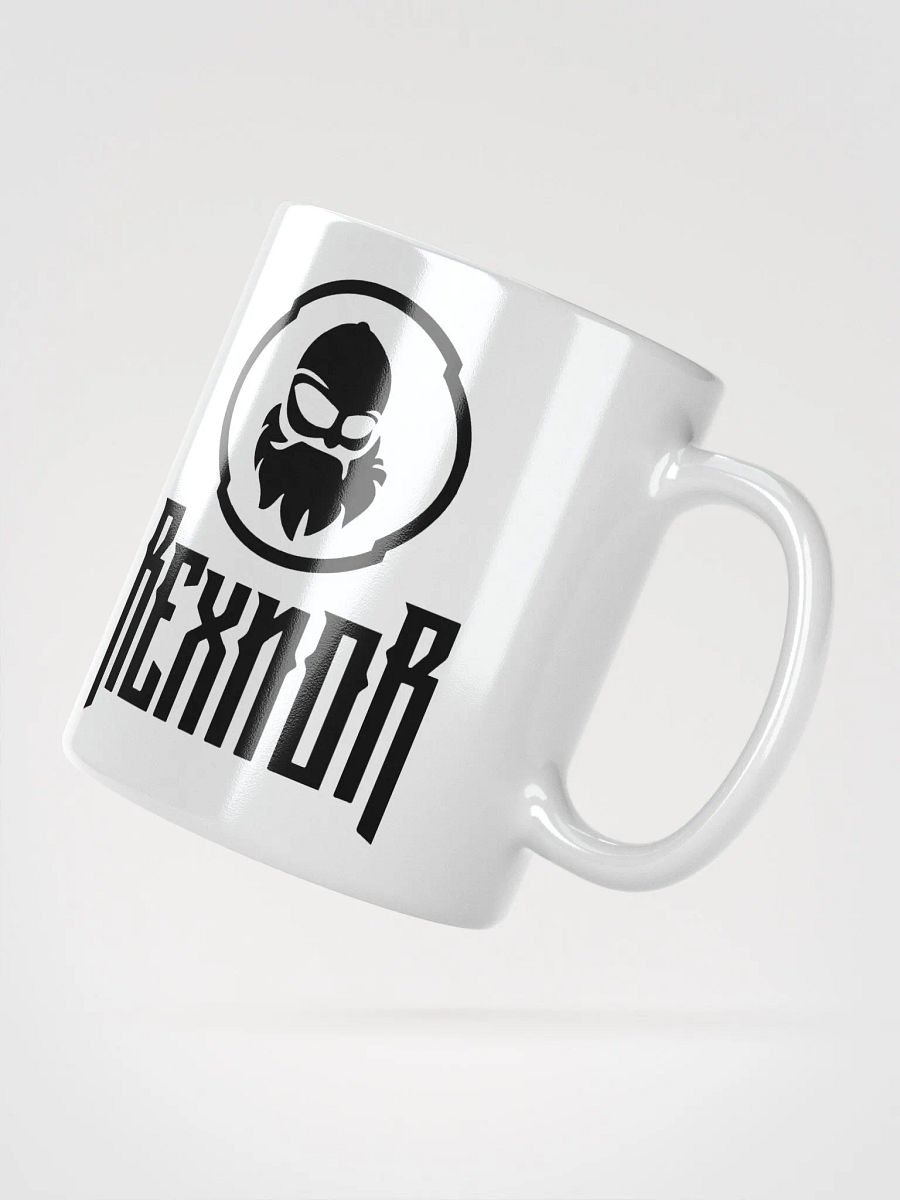 REXNOR Mug (Black Logo + Text) product image (2)