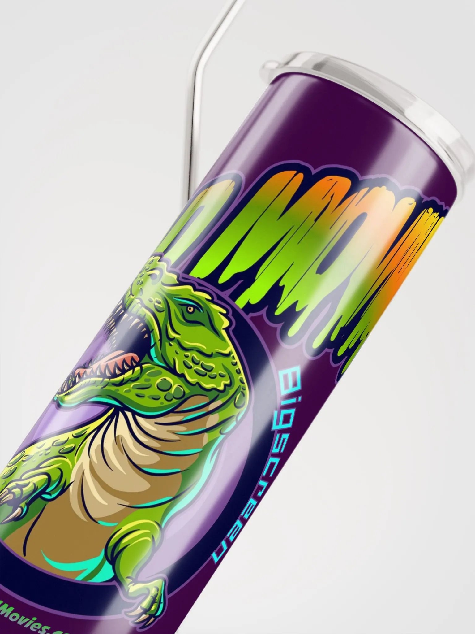 Bad Movies Purple Steel Tumbler product image (4)