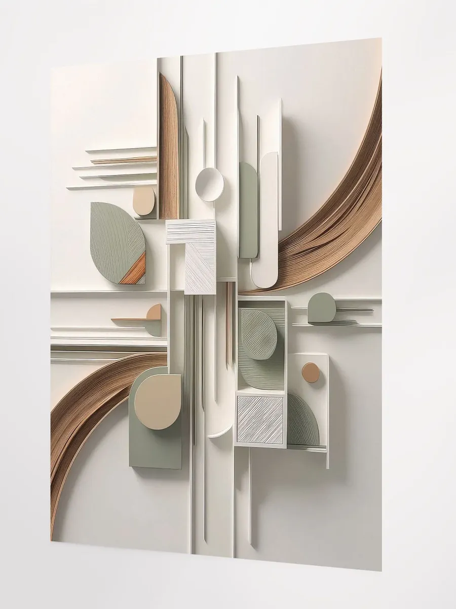 Modern Minimalist Art Poster - v2 - Medium Size 18x24 Inches product image (2)