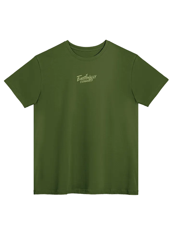 Emotionally Exhausted Tee - Green product image (1)