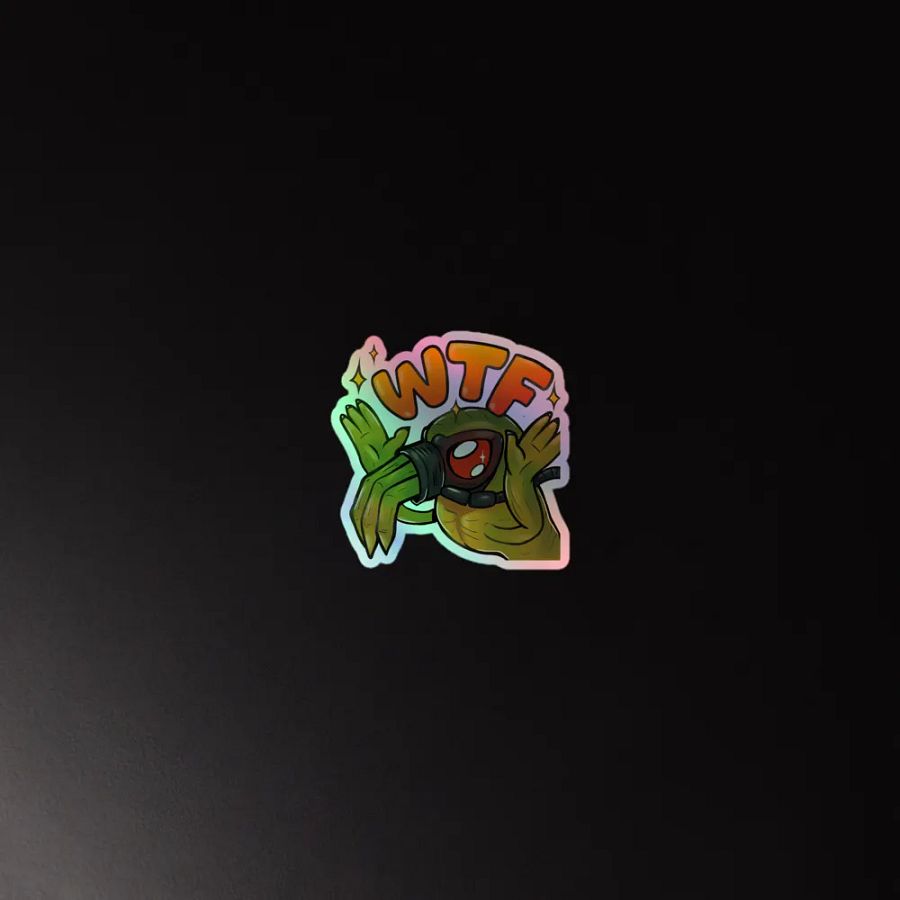 WTF - Sticker Olografico product image (2)