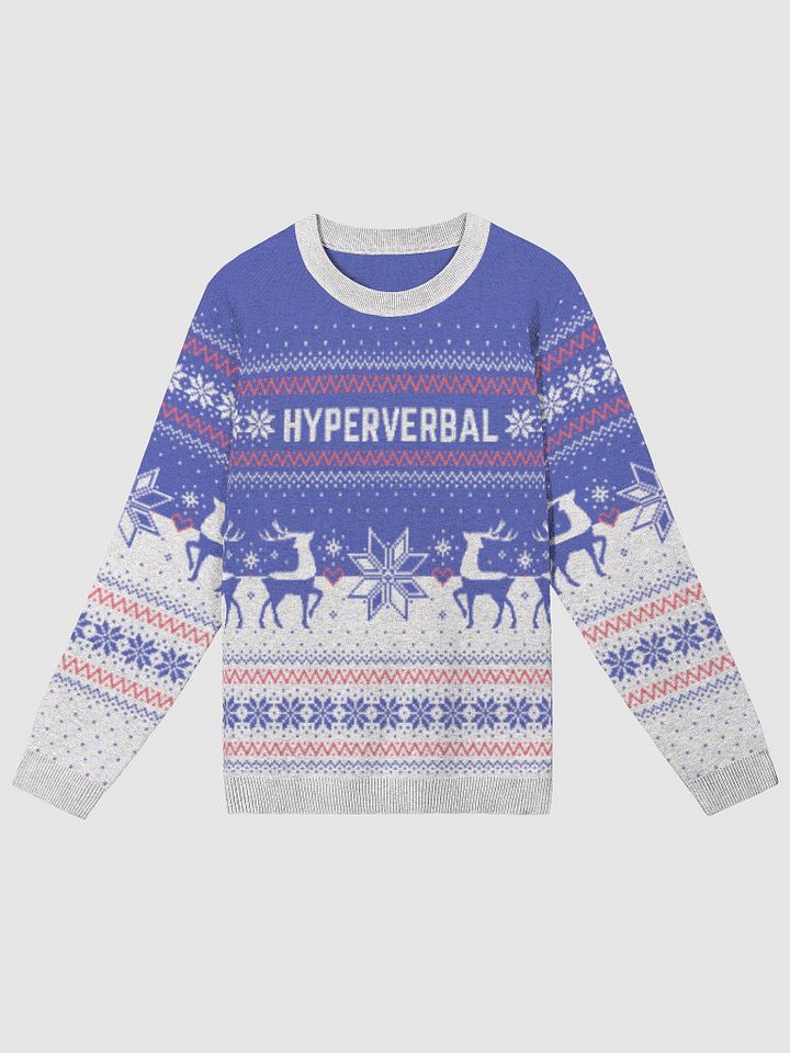 hyperverbal (holiday sweater 6) knitwear classic crewneck product image (5)