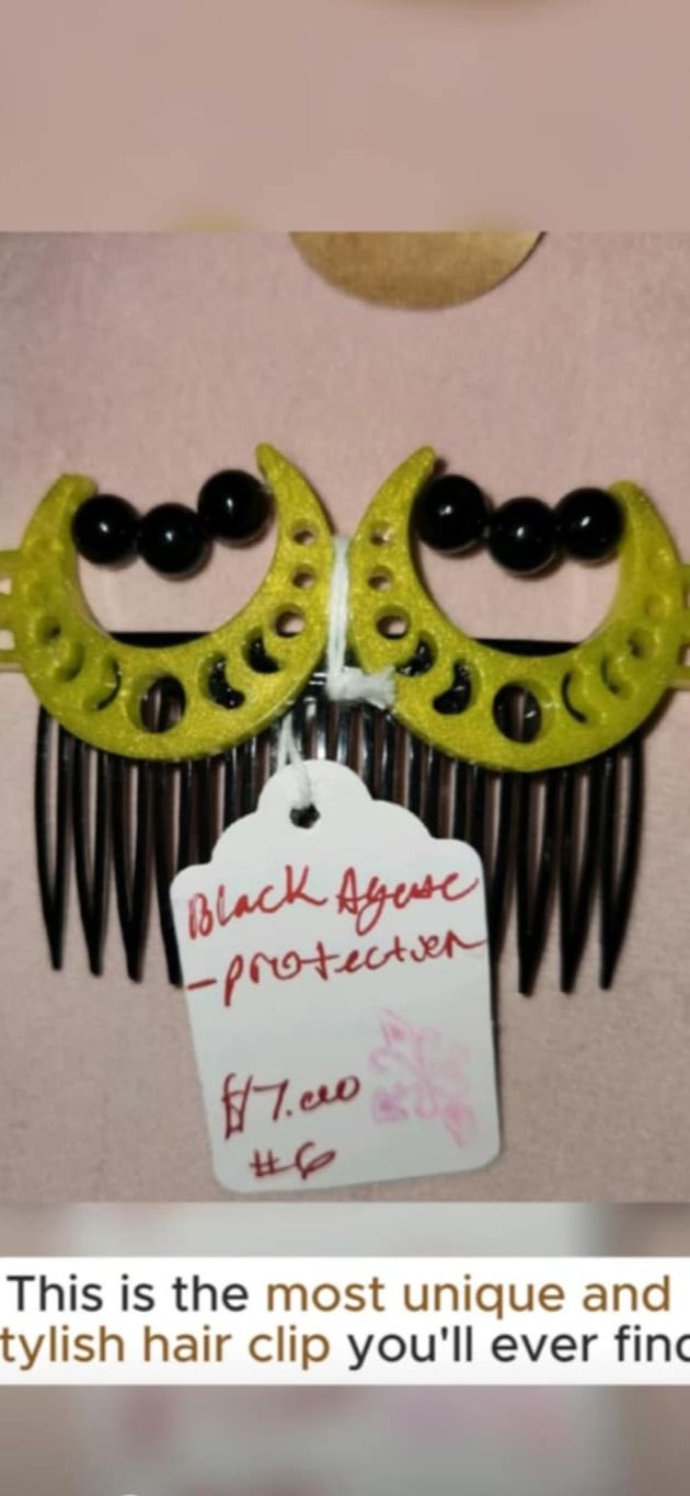 moon phase hair comb product image (1)