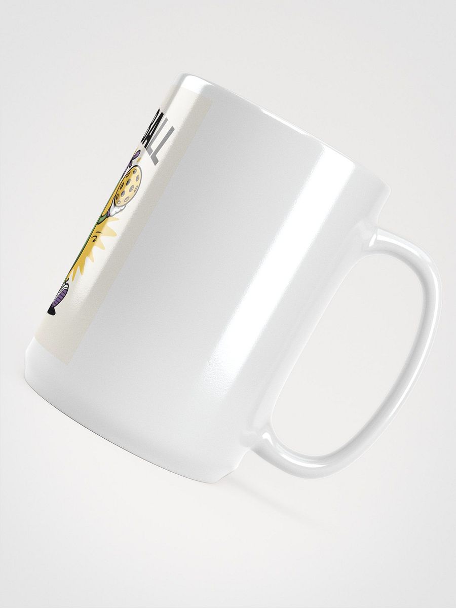 "Pickleball Power" Funny Cartoon Pickle Mug product image (4)