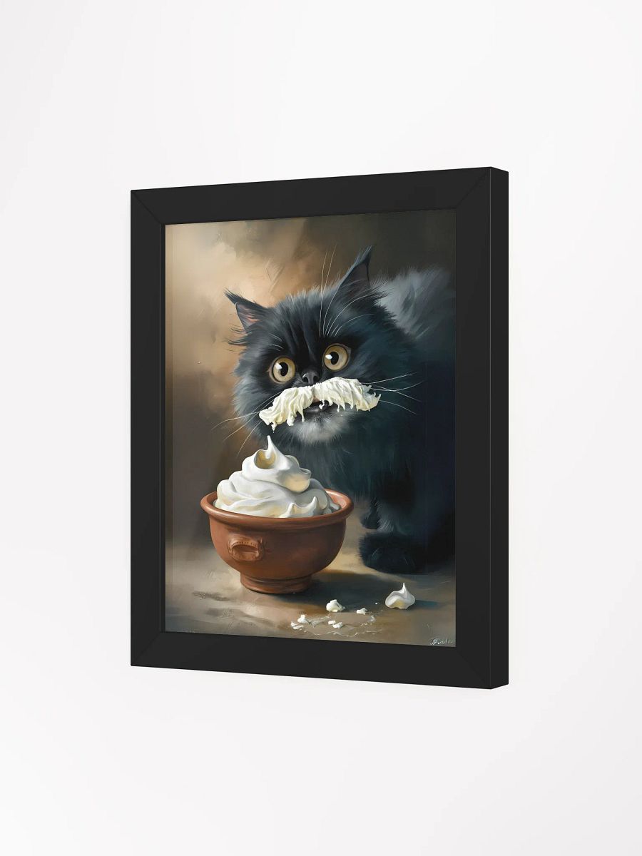 Whiskered Whipped Cream Delight Poster product image (4)