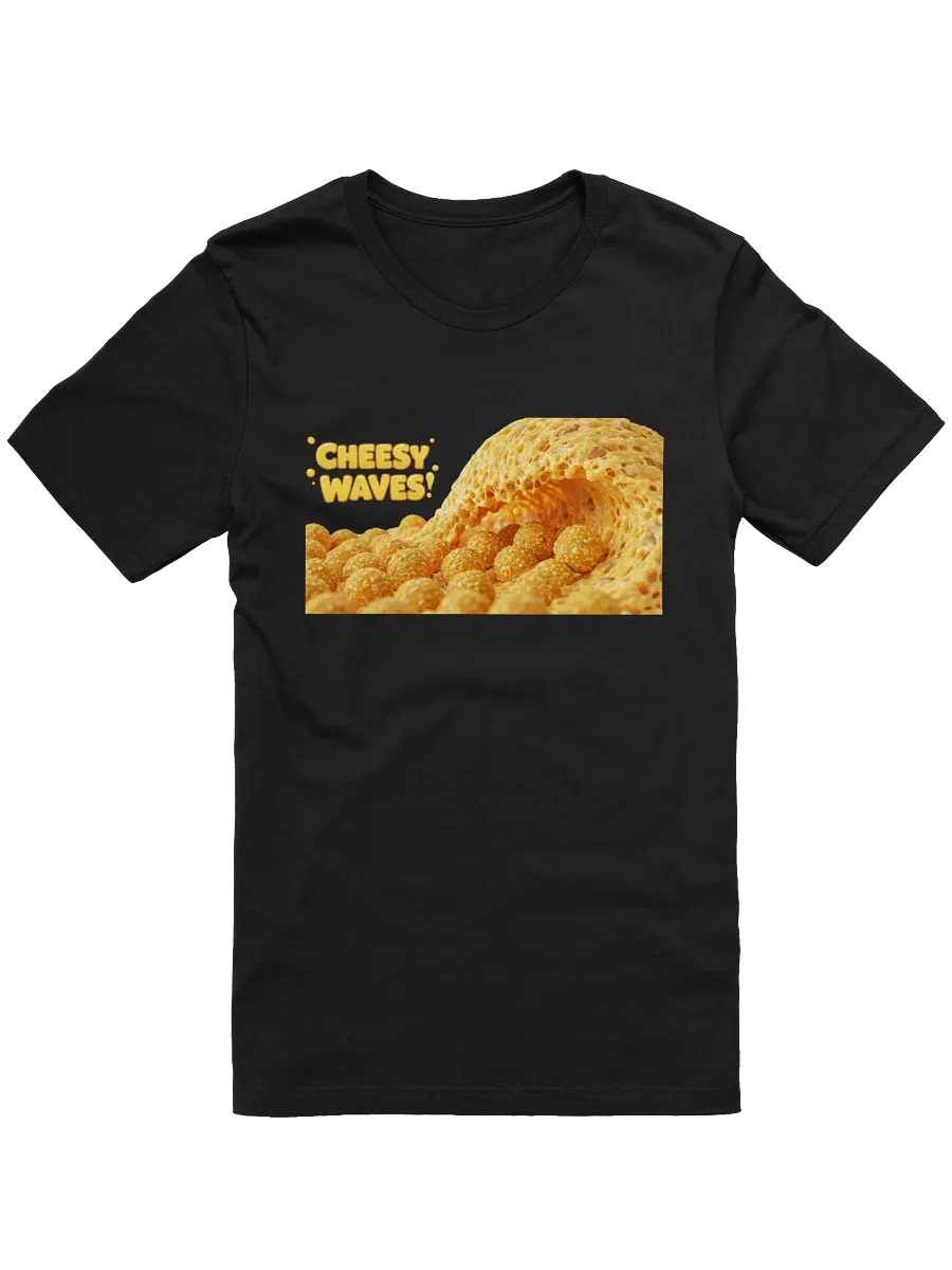 Cheesy Waves - Ethereal Elegance Logo T-Shirt product image (6)