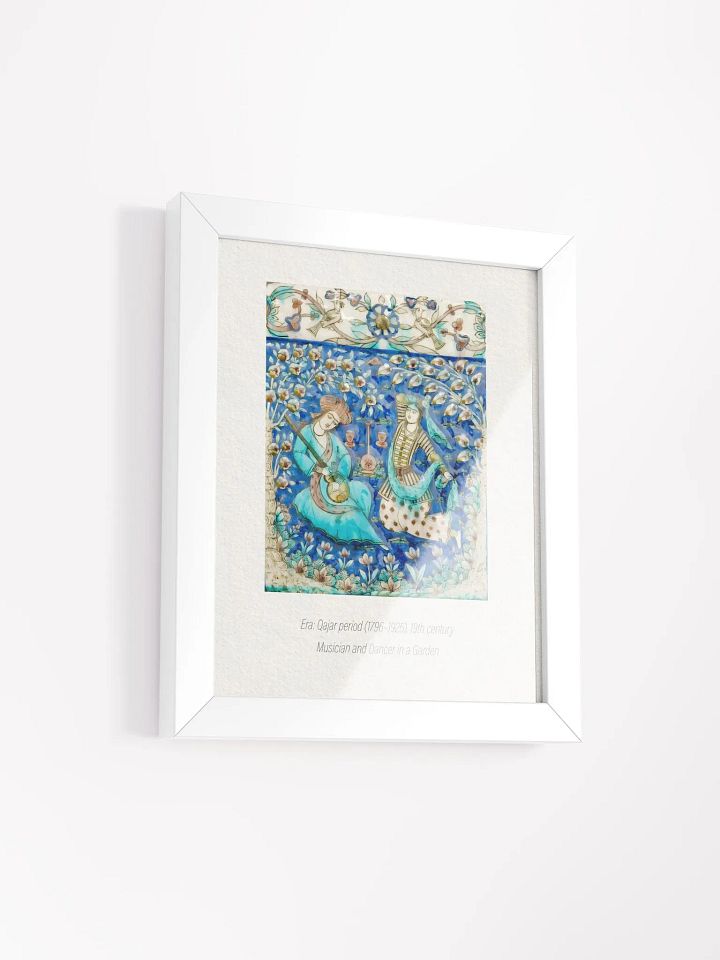 Vintage Persian Tile - Qajar Dynasty Tile - Persian Art - Middle Eastern Art- Wall Art- Vintage Tile Designs - Home Decor product image (2)