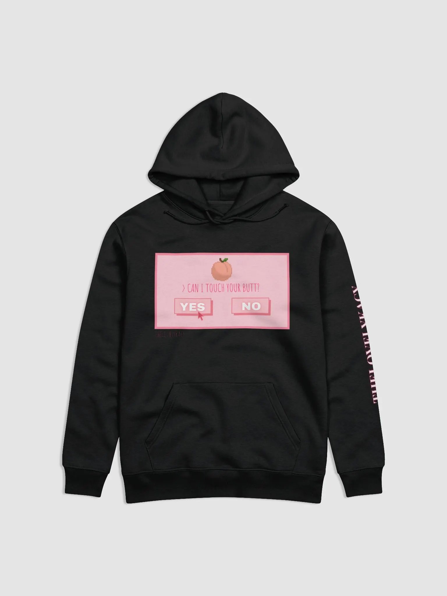 What's up peach? Hoodie product image (1)