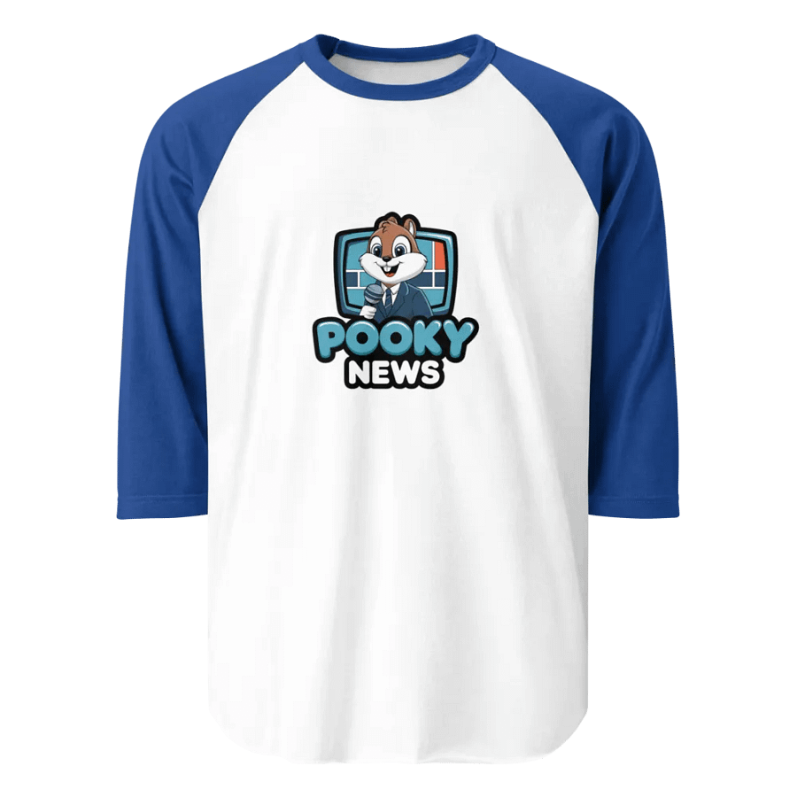 Pooky News ¾ Sleeve Raglan Tee product image (1)