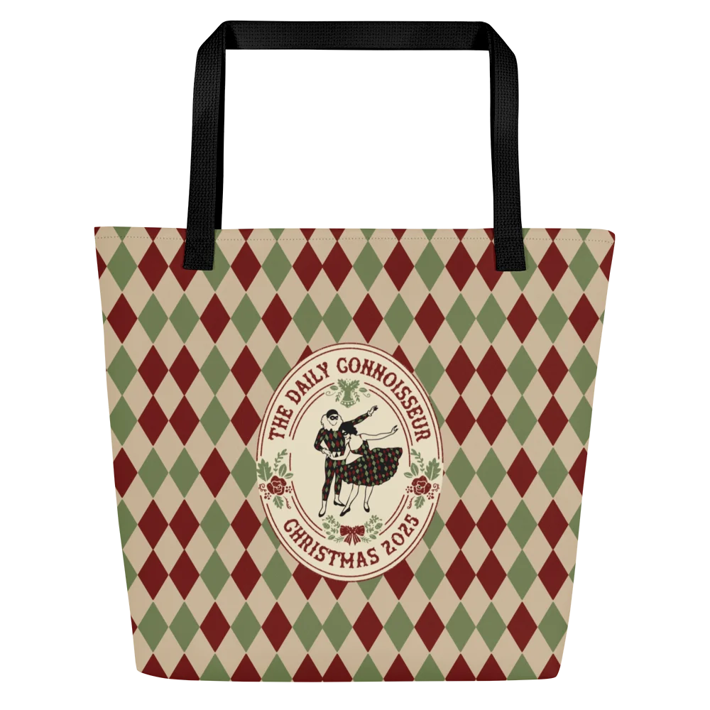 Harlequin Christmas Tote Bag product image (1)