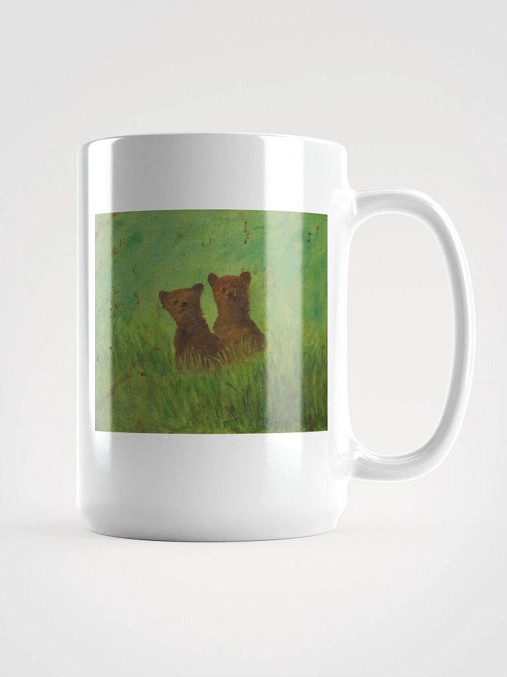 Two Bears Glossy White Mug product image (1)