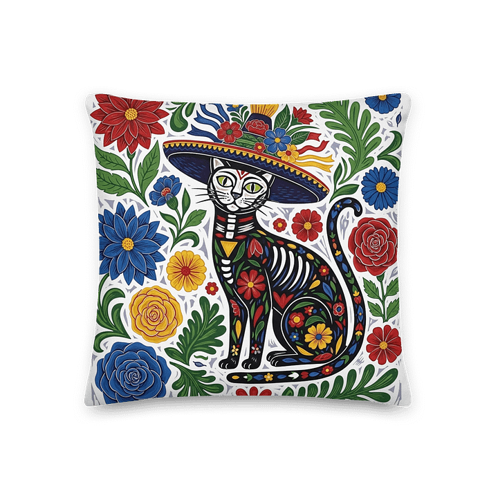 Cat Catrina Premium Pillow product image (3)