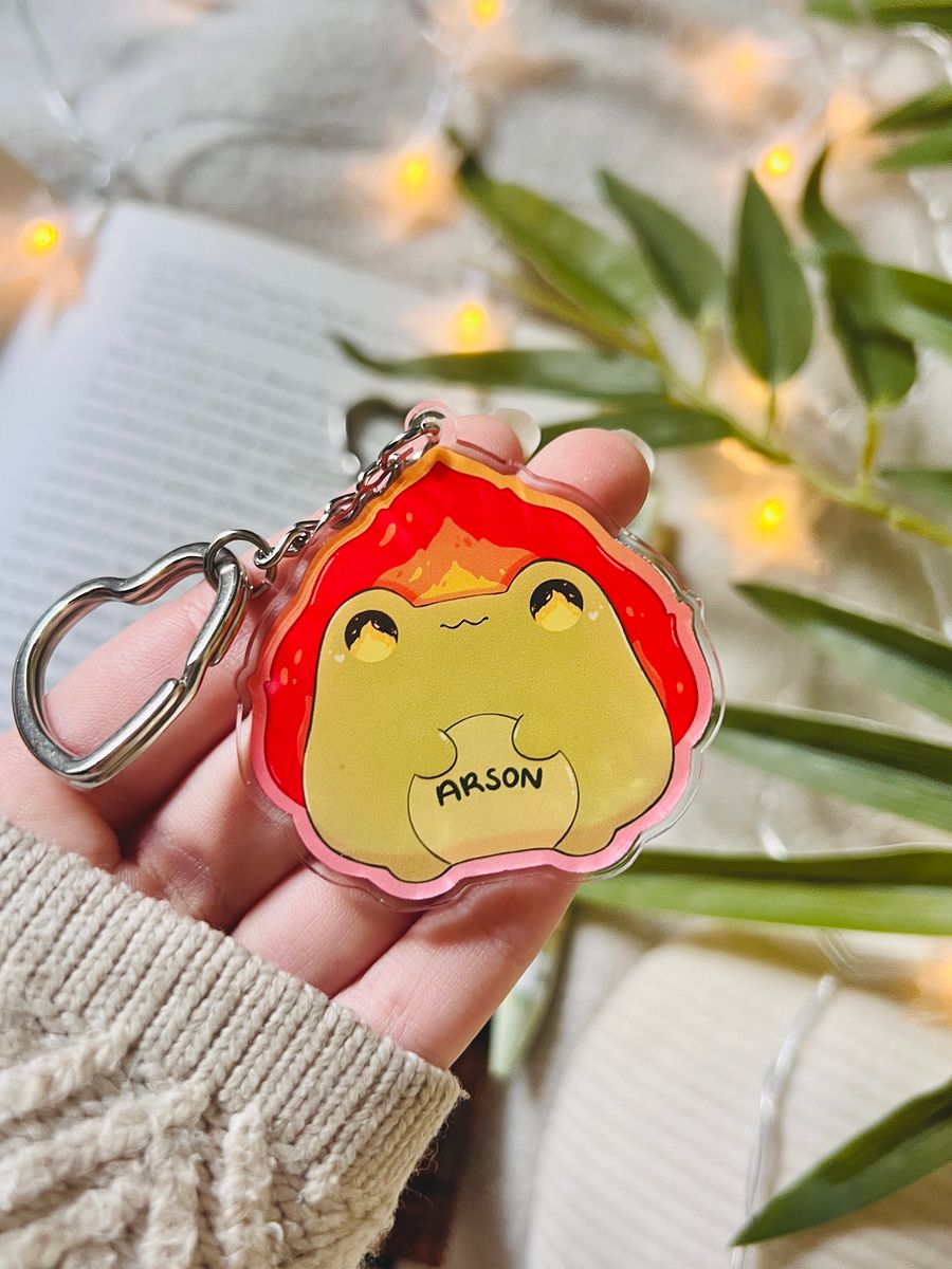 Arson Frog Acrylic Keyring product image (5)