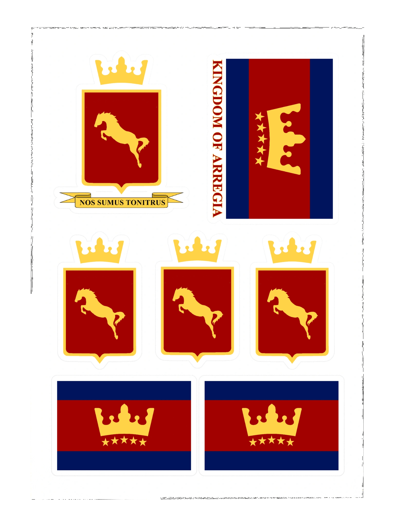 Arregia Sticker Sheet product image (1)