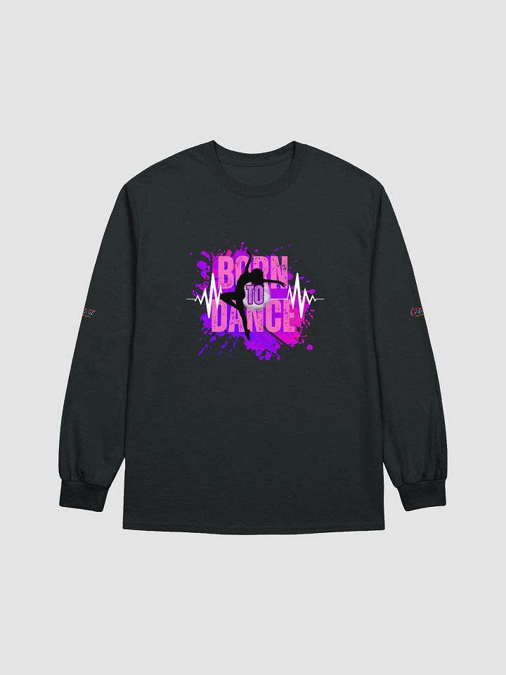 Born to Dance Her Silhouette Long Sleeve Tee product image (1)