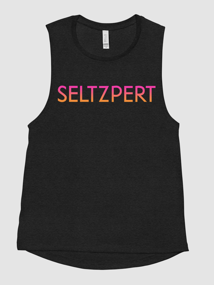 Seltzpert Women's Flowy Tank Top | Tequila Sunrise product image (1)