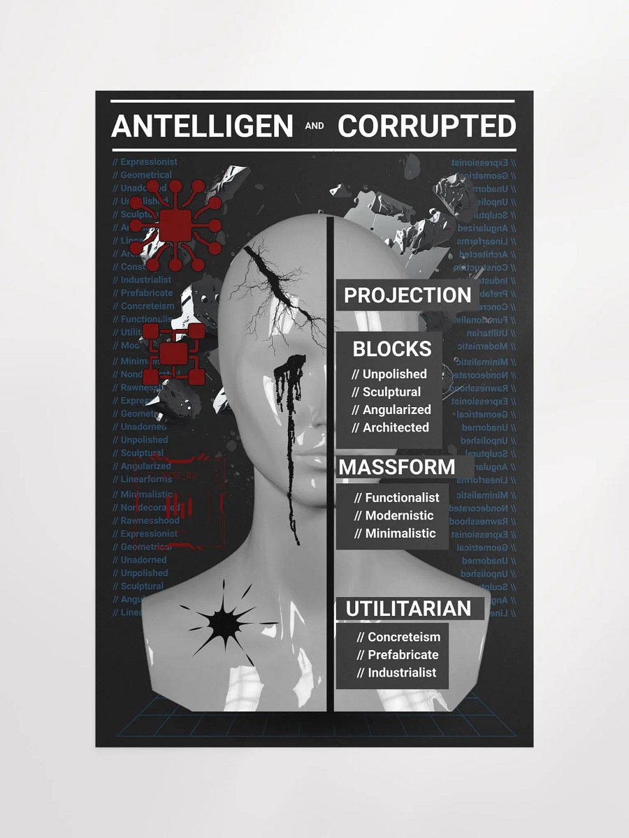 Antelligen Matte Poster Print product image (1)