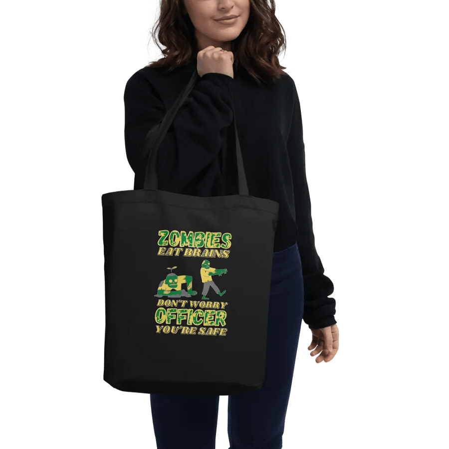 ZOMBIES EAT BRAINS, YOU'RE SAFE OFFICER product image (3)