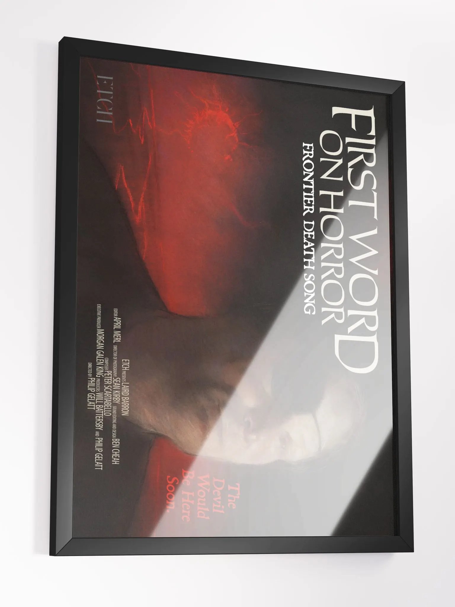 Frontier Death Song Framed Poster product image (3)