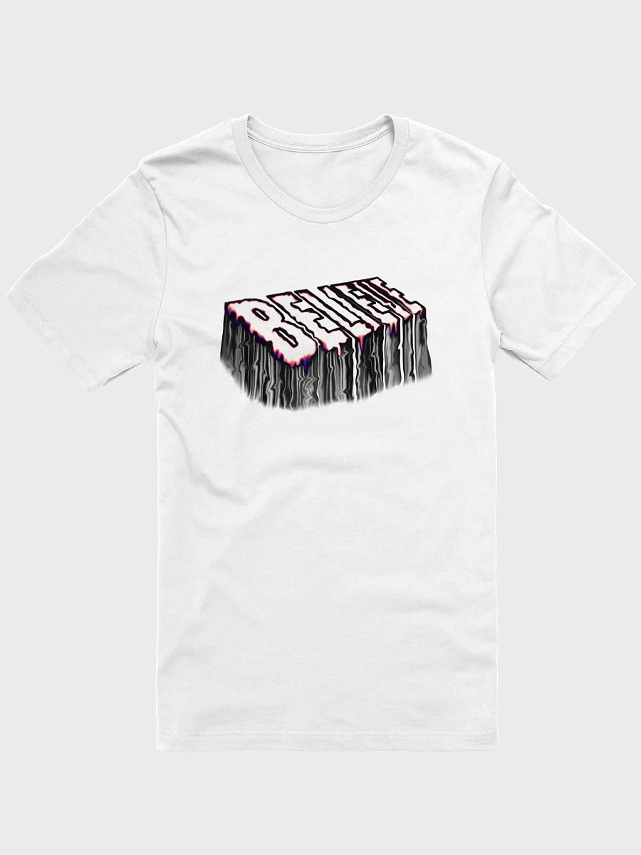 "Believe" typography t-shirt product image (5)