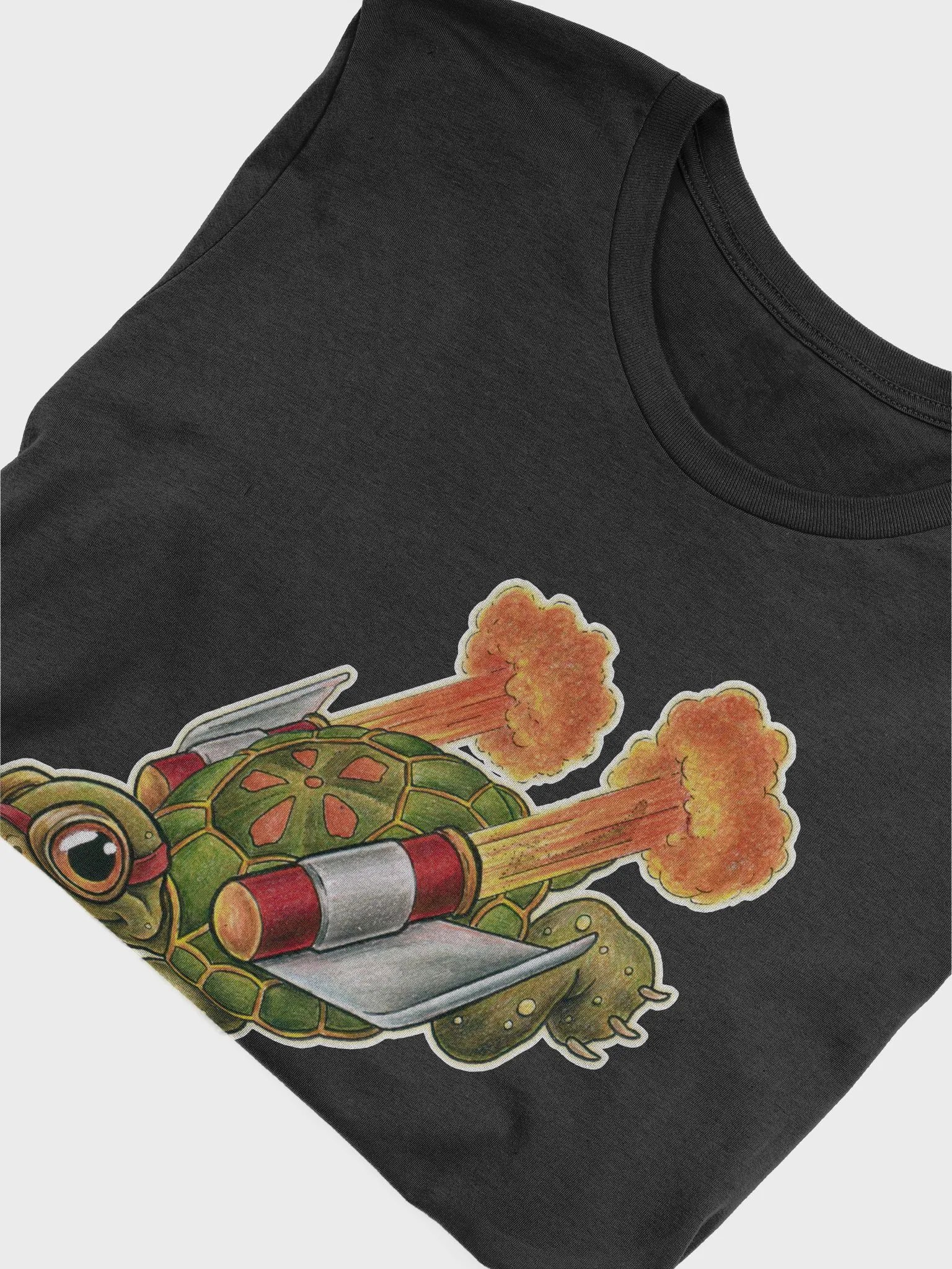 Jetpack Tortoise - SharpTattoos @ Strega Rose Tattoo Arts Supersoft Tee product image (15)