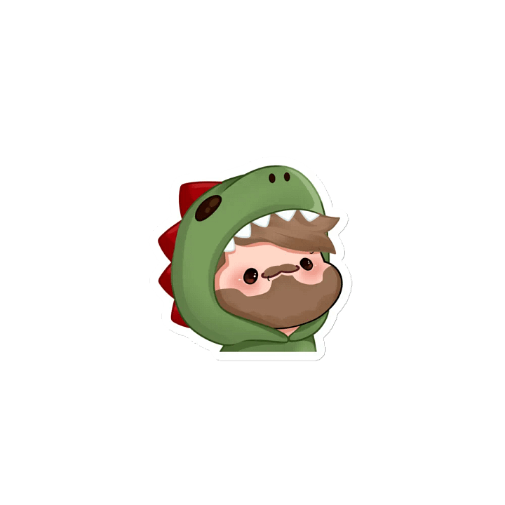 Dino Onesie Magnet product image (1)