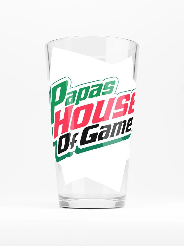 Papa's House Of Game Retro Arcade Glass product image (2)
