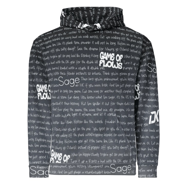Game of Flows - DK Rap Artist & Sage - G.O.T. GREY - Unisex Hoodie product image (2)