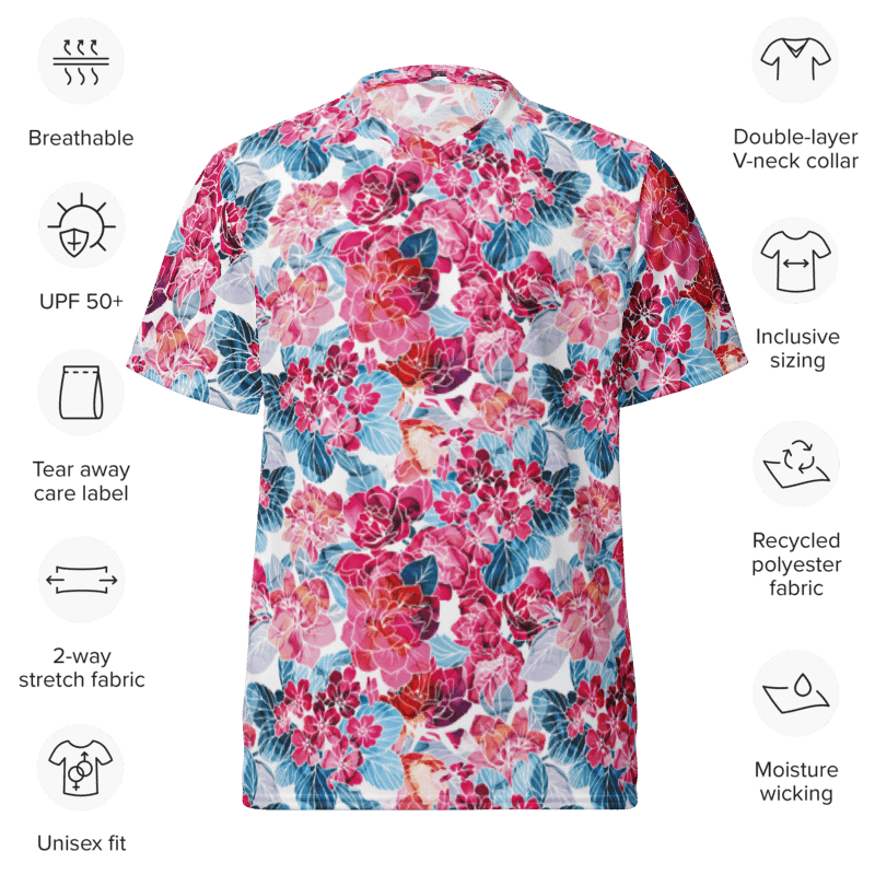 Aloha Maui | Recycled Unisex Sports Jersey product image (8)