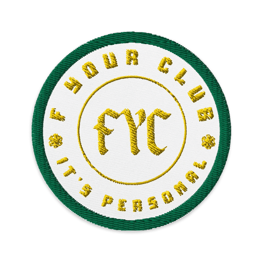 FYC - Embroidered Patch [BY3] product image (1)