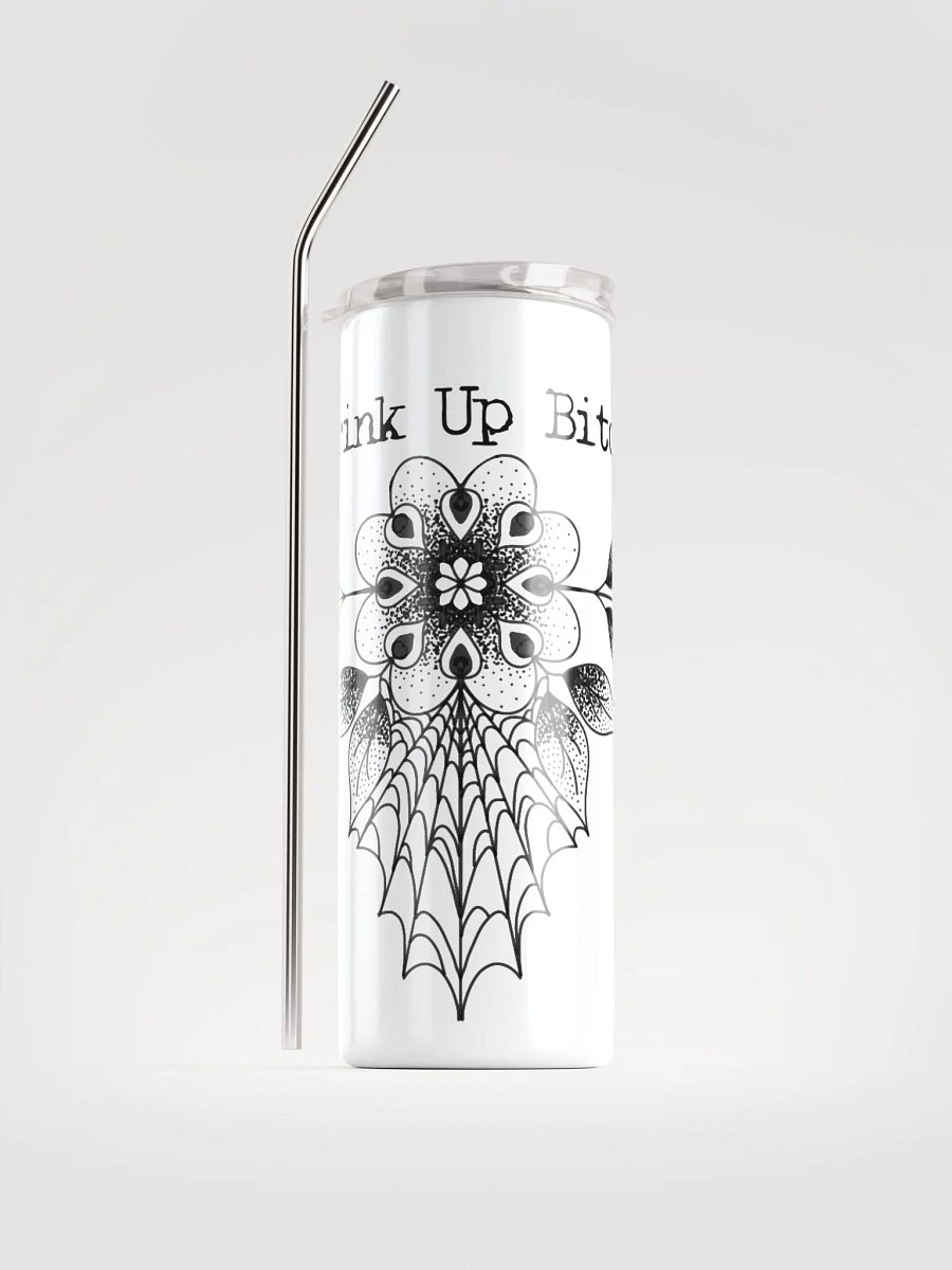 Drink up Bitch tattoo tumbler. product image (1)