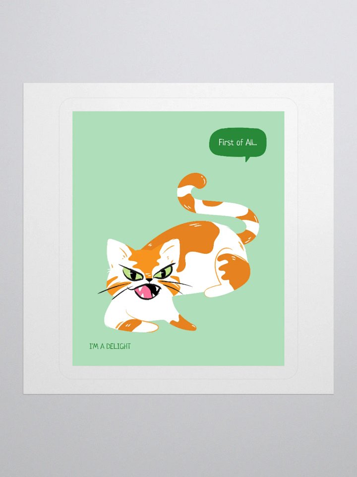 First of All... I'm a Delight Sticker Set product image (2)
