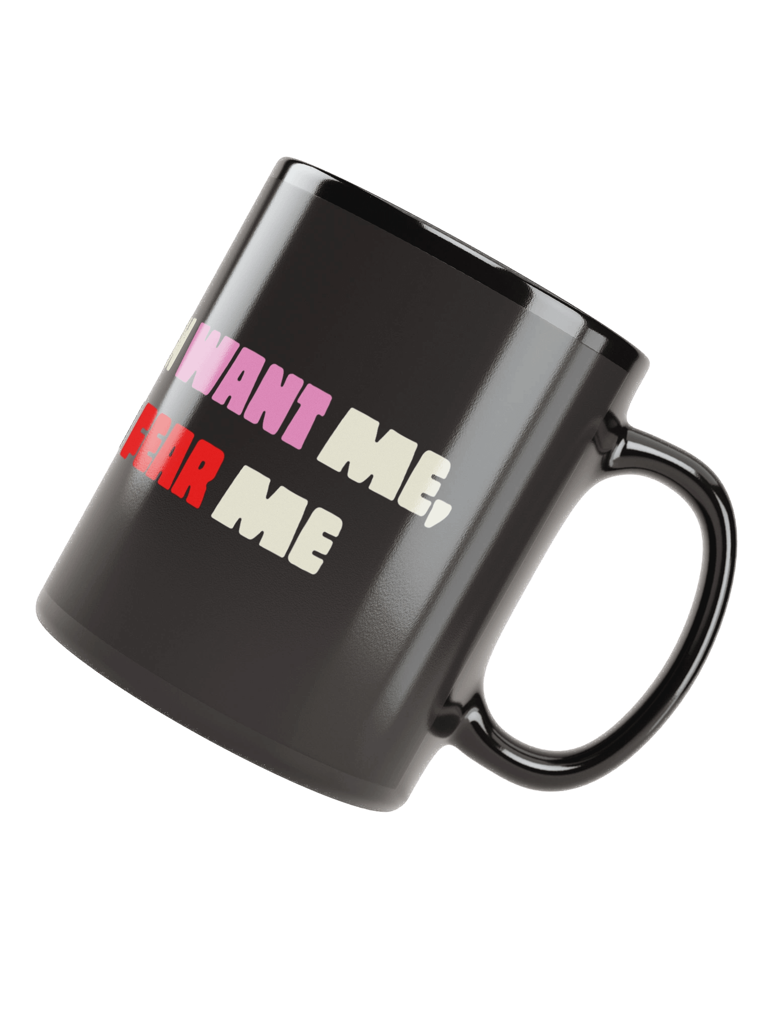 "Women Want Me, Fish Fear Me" Glossy Mug product image (7)