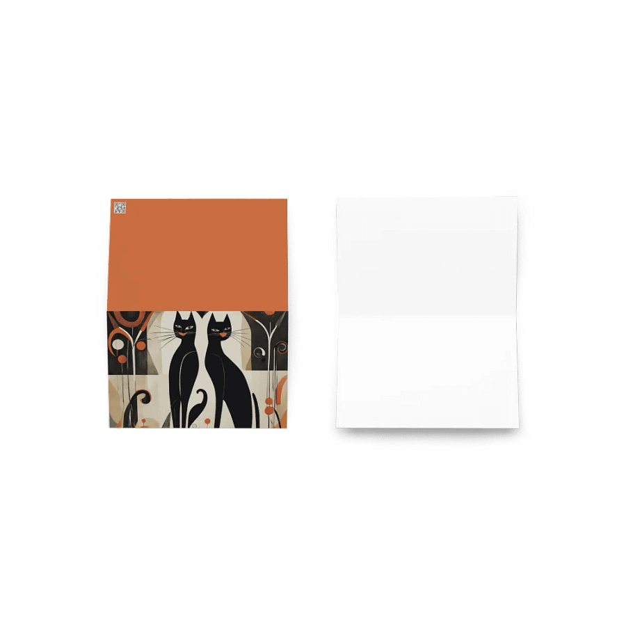 Black & Orange Love Cats product image (6)