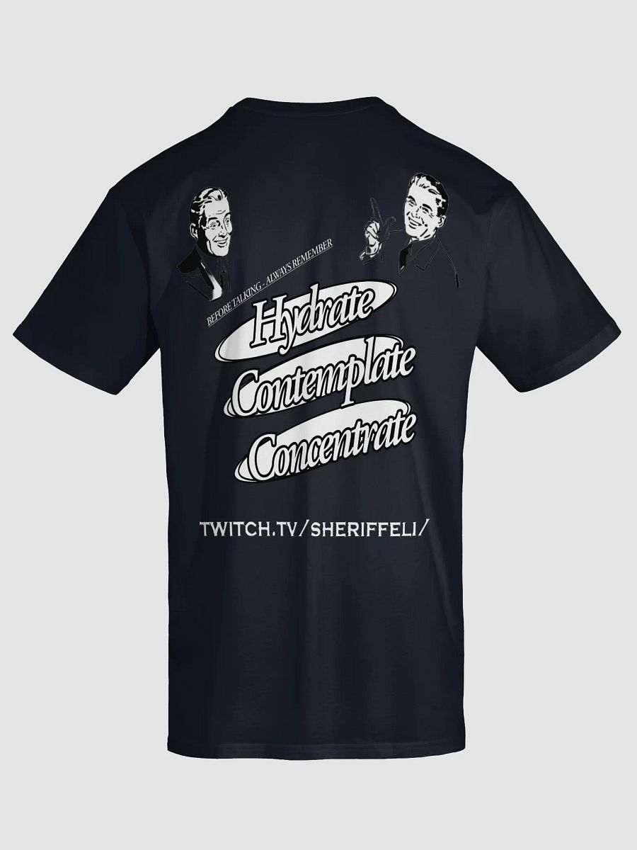 Hydrate, Contemplate, Concentrate Unisex Premium Tee product image (5)