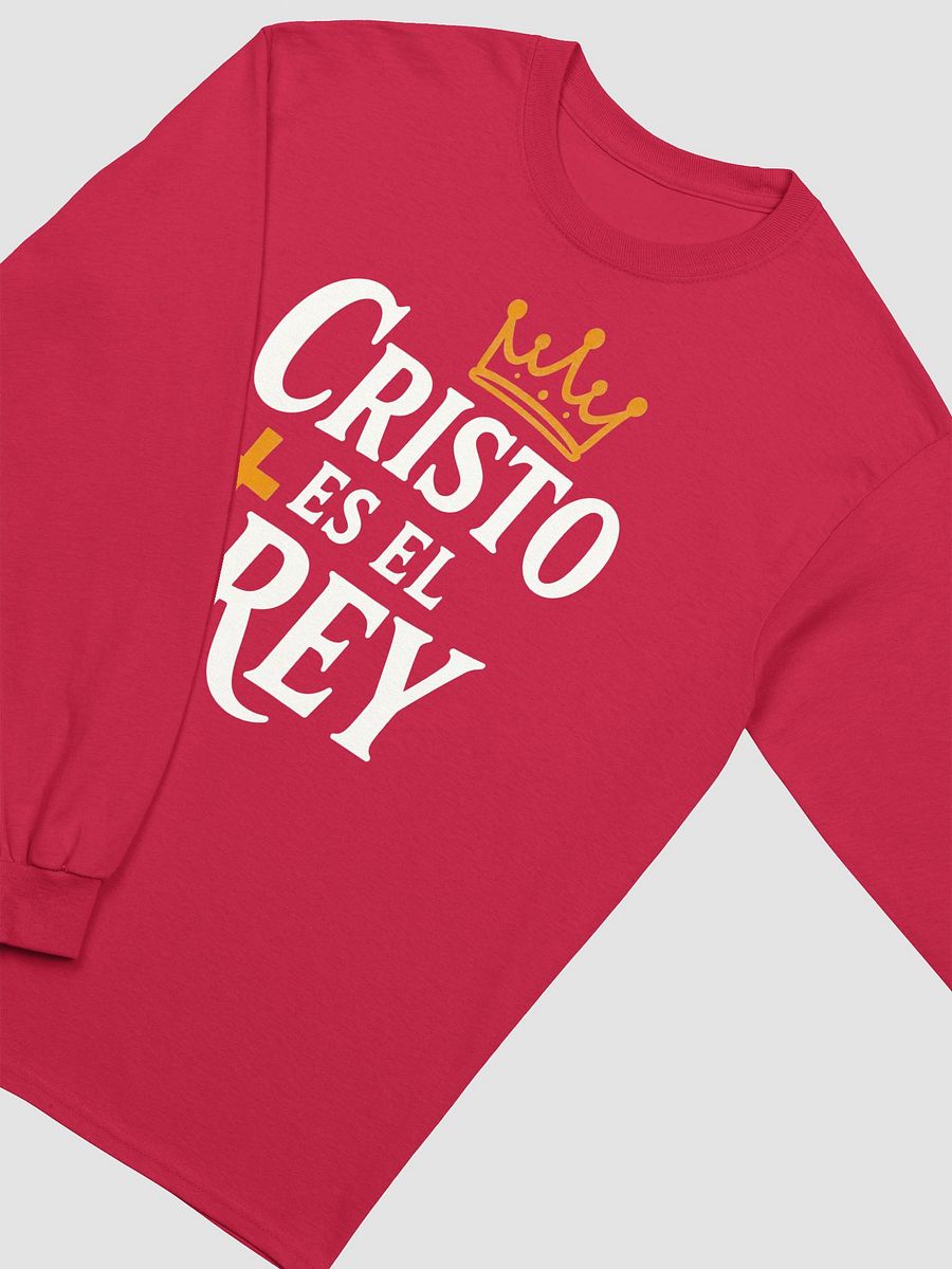 Camiseta Unisex Manga Larga | Cristo es el Rey product image (2)