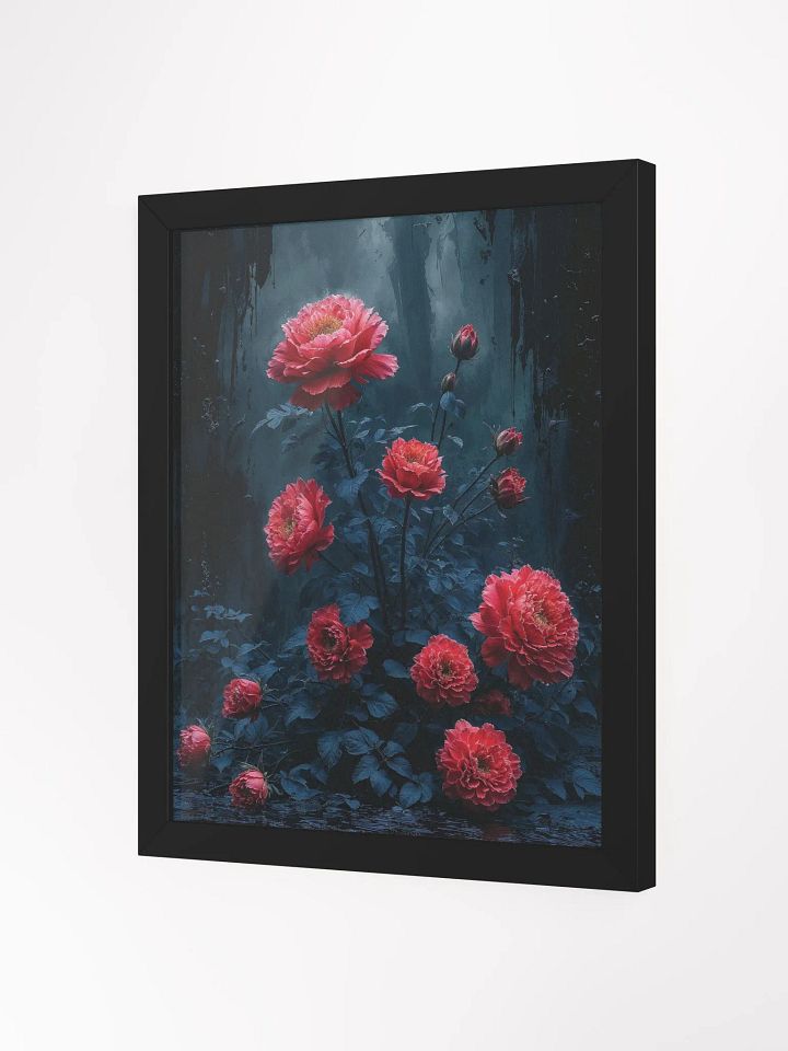 Ethereal Crimson Blooms Framed Print product image (7)
