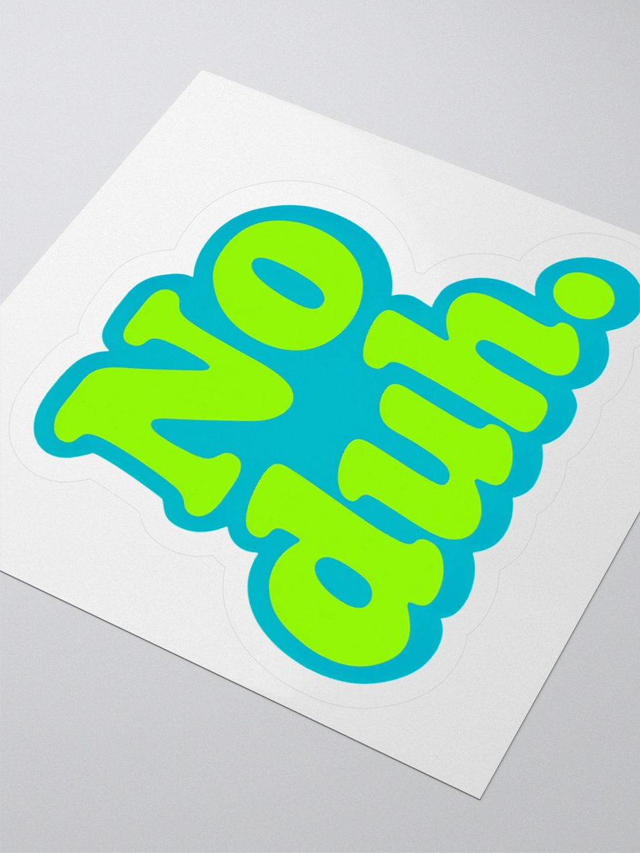 No Duh Sticker product image (3)